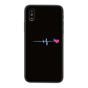 Torbica za vrećice za mobitel Proračun Krivulje otkucaja Srca za Galaxy S30 S20 S21 Fe S10 S10E S9 S8 S7 S6 Edge Lite Plus Ultra