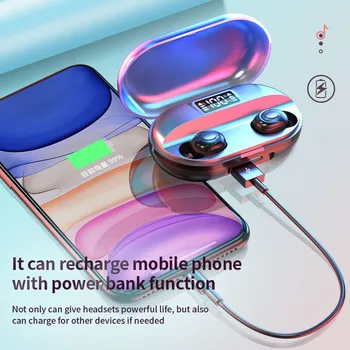 TWS Air osjetljiv na Dodir za Upravljanje Bežične Slušalice Pro Sportski Punjenje Telefon s Mikrofonom Biuetooth Slušalice za Xiaomi Android Apple