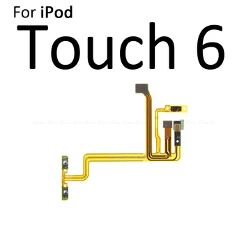 Uključivanje / Isključivanje Tipka za Ugađanje Glasnoće Traka Fleksibilni Kabel Za iPod Touch 2 3 4 5 Nano 6 7 Detalj Servis