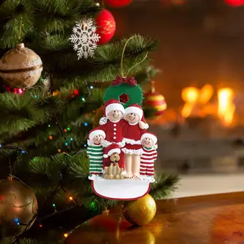 Ukras Božićnog Drvca Personalizirane Privjesak Za Obiteljski Dekor