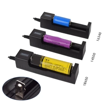 Update 1 Utor za Brzi punjač Univerzalni Inteligentno USB Punjač za 18650 14500 1634 Punjive Baterije