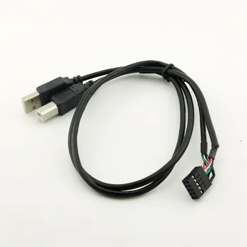USB 2.0 B Utikač + USB 2.0 A Nožica Na Dupont 10-Pinski 0,1