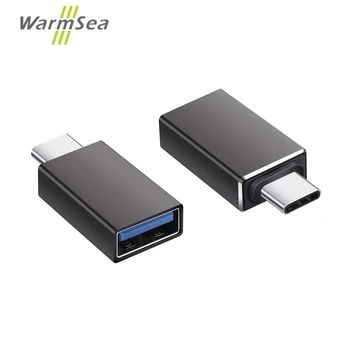 USB C HUB Tip C Priključak za Adapter za Thunderbolt 3 S USB 3.0 OTG Pretvarač Aluminij za MacBook Pro Samsung S9 S10 Google Pixel