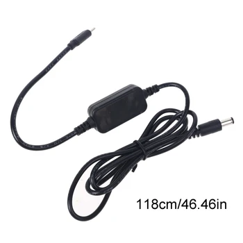 USB C PD Tip C Nožica do 12 20 5,5x2,1 mm Muški Kabel za spajanje na Wi-Fi Ruter LED