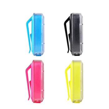 USB Punjiva Biciklistička dugo svjetlo LED biciklističke maglu Sprijeda i straga, 2 Mod rasvjeta, Bijela i Crvena Svjetiljka sigurnost vožnje biciklom