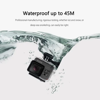 Vamson za Go pro 45 m Vodootporan za kameru Gopro Hero 7 6 5 s osnovnim Nosačem Sigurnosni Crveni Filter