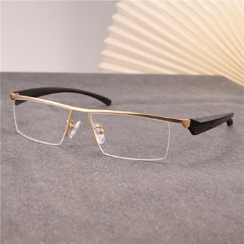 Vazrobe Prevelike Naočale u Okvirima Muške Naočale Širine 163 mm Muške Poslovne Naočale za recept bodova s markom dizajn
