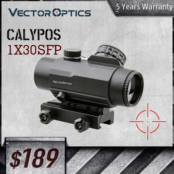 Vektorska Optika Calypos 1x30SFP Prizmatičan Ciljnik Optički Ciljnik IPX6 Vodootporan 11 Nivoa Osvjetljenja Pogodan Za Taktičke pečenja AR15