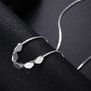 Veleprodaja ovjes srebrne boje za žene ogrlica nakit dama moda slatka vjenčanje ogrlice nakit, Božićne darove LN058