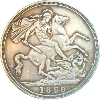 Velika britanija 1899 1 kruna - Viktorija 3-ja portret primjerak kovanice