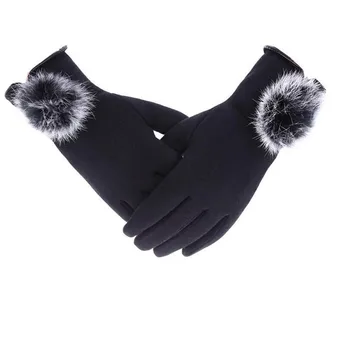 VISNXGI Ženske rukavice Zimske Rukavice za zaslon osjetljiv na dodir Dužina od ručnog zgloba Modni rukavice, Rukavice Ženske ženske tople skijaške rukavice ветрозащитные