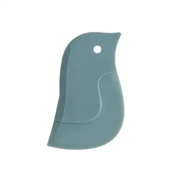 Višenamjenski Kuhinjski Alat Za pečenje Scraper Plava Ploča Strugalica Za čišćenje Ulja Slatka Pingvin Oblik Staklenih Prozora Alat Za čišćenje Kuhinje