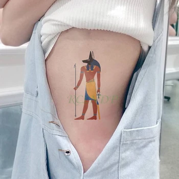 Vodootporne Privremena Tetovaža Naljepnica Drevni Egipat zmija Lažna Tetovaža Flash Tetoviranje Tattoo ruke, noge ruke na trbuh, Za muškarce, Žene i djevojke