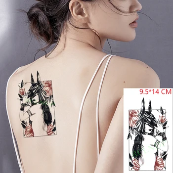 Vodootporne privremena tetovaža naljepnica ruža seksi ručno umjetnička tetovaža na zapešću flash-tattoo lažne tetovaže za muškarce i žene