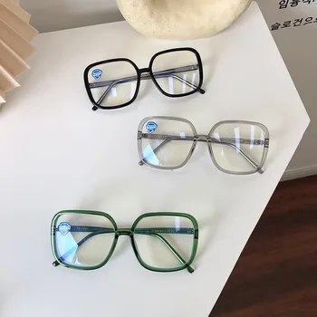 VWKTUUN TR90 Naočale s anti-plavom svjetlošću Trg Rimless za naočale 2020 Naočale s blokiranjem plavo svjetlo Prevelike Naočale za čitanje računala naočale