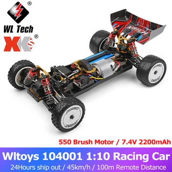 Wltoys 104001 1:10 45 km/h 4WD Auto Utrke 2,4 G radio kontrolirani Auto high-Speed Offroad RC Drift Automobili Igračke VS Wltoys 144001