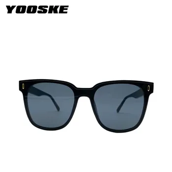 YOOSKE 2021 Veliki crne sunčane naočale Za žene i Za muškarce Elitni brand Naočale Retro Trg Obojeni Sunčane naočale Nijanse Ženske naočale