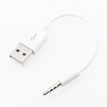 Za Apple Ipod USB Kratko Punjač, podatkovni Kabel, 3,5 mm Priključak za Adapter za Punjenje Kabel Linija 3-d 4-og i 5-og 6-og 4/5/6 MP3 player