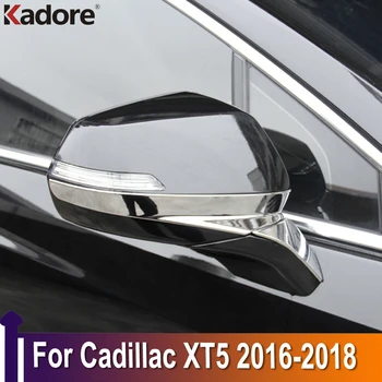 Za Cadillac XT5 2016 2017 2018 ABS Kromirani Bočna vrata Retrovizori Poklopac Završiti Ogledala Naljepnica na stalak Vanjski Pribor