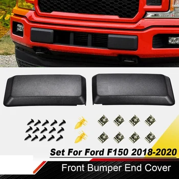 Za Ford F150 F-150 2018-2020 Zaštita Prednjeg Branika Umetanje Obloge Kraju Poklopca Obloge Poklopca Crna