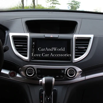 Za Honda CR-V CRV 2012-2016 Unutrašnjost Sprijeda Straga Klima-uređaj Na Izlazu oduška Poklopac Kućišta Zaštitnik Krase Ukrasi Auto Oprema