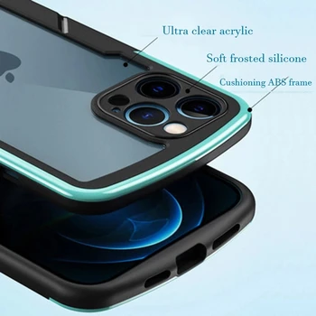 Za iphone12/13 torbica anti-drip silikon iPhone12 /13ProMax prozirni zaštitni poklopac ljuska 12/13 mini zaštitna ljuska soft