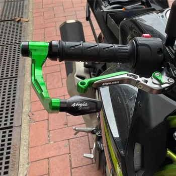 Za Kawasaki Ninja 650 NINJA650 2017-2021 Motocikl CNC Ručke Upravljača Olovke na krajevima + Kočione Poluge Kvačila Sigurnosni zaštitnik