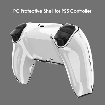 Za PS5 DualSense Koža je Prozirna i Bistra Poklopac RAČUNALA ultra-tanki Zaštitna Torbica za PS 5 dodatna Oprema za Kontroler