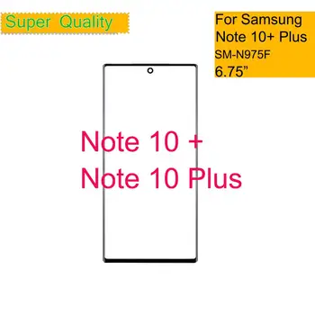 Za Samsung Galaxy Note 10 Plus N975 N975F N975F N975DS Ploča dodirnog Zaslona Prednja Vanjska Staklena Leća Napomena 10+ Zamjena LCD stakla