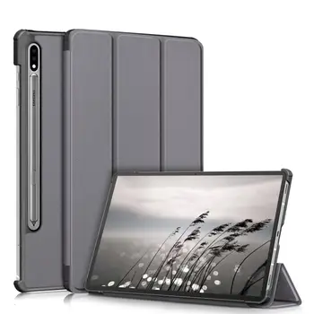 Za Samsung Galaxy Tab S7 11 inča T870 T875 2020 sa S Pen Трехстворчатая stalak Držač vrećica za tablet Zaštitna ljuska