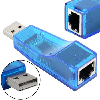 Za Windows Laptop 7/8/10/XP Priključak RD9700 Vanjski USB Ethernet Adapter USB 2.0 Za RJ45 Ethernet Žična Mrežna Kartica, LAN