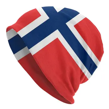 Zastava Norveške Kape Hip-hop Strme ulične kape Kapa unisex Za muškarce za žene Homme Zima Proljeće Tople kape dvostruke namjene
