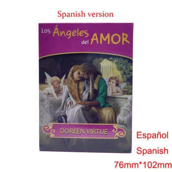 Španska verzija Špila Oracle. Španjolski Kartice Proročanstvo Los Ангелс-Del-Amor Tarot Za Početnike. Špil Tarot. Novi Špil